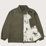 COACHES JACKET - OLIVE