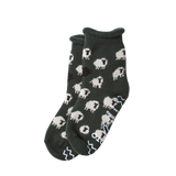 PILE ROOM SOCK - SHEEP - GREEN