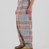 COSMIC PANTS - JAPANESE TWILL CHECK - SAND