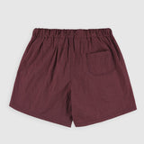 DOPPLER EFFECT SHORTS - GRUNGY JAPANESE TWILL - BURGUNDY