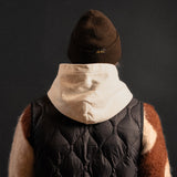 WOOL WATCH CAP - BROWN