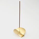 CIRCLE BRASS INCENSE STAND