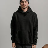 HEAVY DUTY HOODIE - BLACK