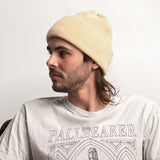 BULKY WATCH CAP - RAW BEIGE