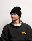 ROTOTO - COZY CHUNKY WATCH CAP - BLACK