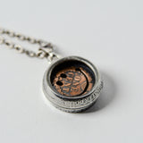 PENNY SMILE TAMBOURINE PENDANT - N-249