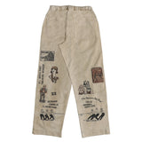 DUFFLE PANT - FADED BEIGE