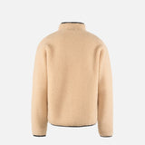 HALF ZIP FLEECE - QUARTZ