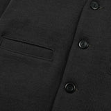 SLOUCHY CARDIGAN - DARK CHARCOAL