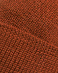 DEHEN - WOOL WATCH CAP - BURNT ORANGE