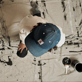 6 PANEL HAT - DOUBLE WASH DENIM