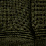 U BOAT ROLL NECK - MILITARY GREEN - ROLL2M10