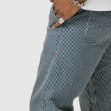HENCYE CANVAS WORKPANT - HICKORY STRIPE
