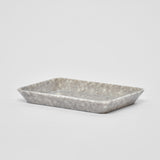 MARBLE DESK TRAY - SMALL - GRAY