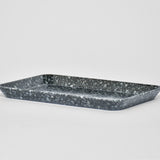 MARBLE DESK TRAY - MEDIUM - BLACK