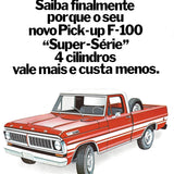 VINTAGE POSTER - FORD F-100