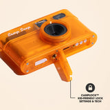 CAMP SNAP 2 CAMERA - ORANGE JELLY