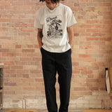 DOUBLE KNEE GUSSETED WORK PANT - BLACK