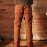 HENCYE WASHED CANVAS WORKPANT - BROWN