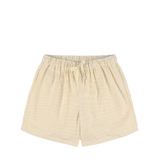 MAGIC SHORTS - SEERSUCKER STRIPES - BUTTER IN THE SUN