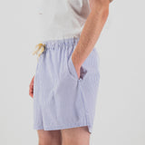 MAGIC SHORTS - SEERSUCKER STRIPES - BLUE MOON