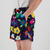 MAGIC SHORTS - TRIPPY FLOWERS - SPACE