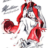 VINTAGE POSTER - MARLBORO LADY