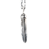 NECKLACE - MEDICINE WHEEL FEATHER - N-531