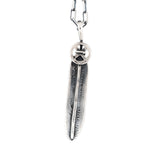 NECKLACE - MEDICINE WHEEL FEATHER - N-531