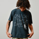 TEE - BARBED - WASHED BLACK