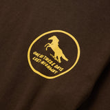 TEE - PAINTED HORSE - DARK BROWN