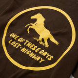 TEE - PAINTED HORSE - DARK BROWN