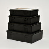 STORAGE CONTAINER SET - BLACK