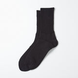 ORGANIC COTTON DAILY RIBBED CREW 3 PACK - BLACK