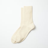 ORGANIC COTTON DAILY RIBBED CREW 3 PACK - ECRU/ECRU GREY/GREY