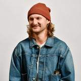 WOOL WATCH CAP - BURNT ORANGE