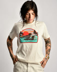 BIRD COLLECTIVE - TEE - COMMON LOON - NATURAL