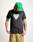 IMOGENE + WILLIE - GRAPHIC TEE - BLACK HEART