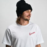COZY CHUNKY WATCH CAP - BLACK