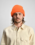 ROTOTO - BULKY WATCH CAP - BRIGHT ORANGE