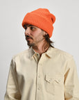 ROTOTO - COZY CHUNKY WATCH CAP - ORANGE