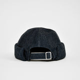 DENIM ROLL CAP - INDIGO