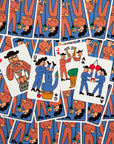 ART OF PLAY - PLAYING CARDS - HENRY AND SALLY