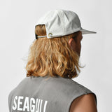 HAT - WHALE CORD - WHITE/NAVY