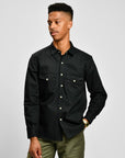 RICHTER GOODS - DUCK CANVAS WEEKDAY WESTERN - BLACK