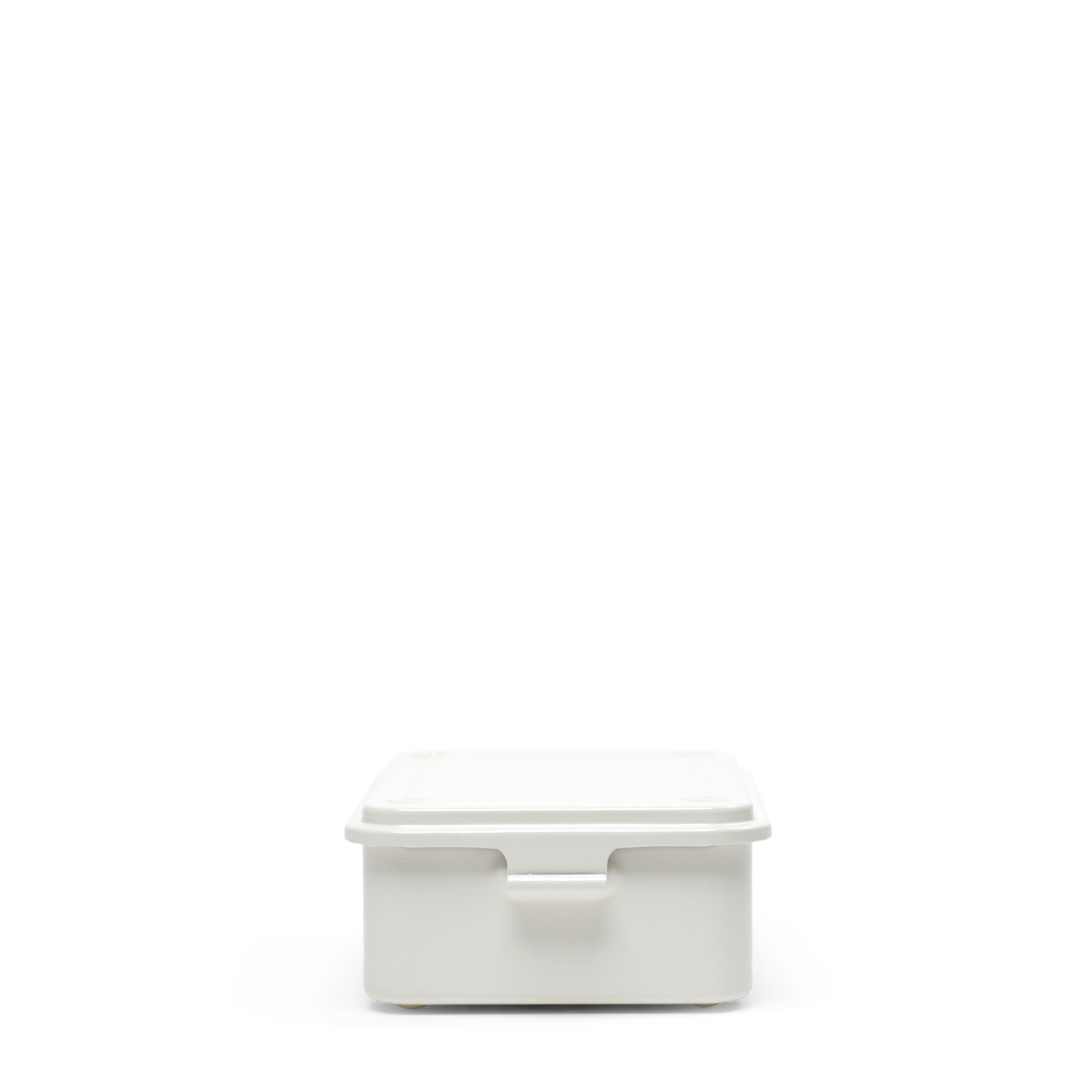 TOYO STEEL - SMALL TRUNK SHAPED BOX - T-150 - WHITE