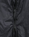 TAION - REVERSIBLE CHINA BUTTON DOWN VEST - BLACK - V01JS