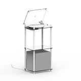 TURNTABLE STAND - WHITE