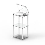 TURNTABLE STAND - WHITE