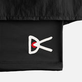 RIPSTOP LAYERED TRAIL SHORT - BLACK